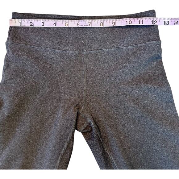 Alo Charcoal Gray Zip Ankle 7/8 Mid Rise Leggings Size XS Excellent Condition - Picture 8 of 12